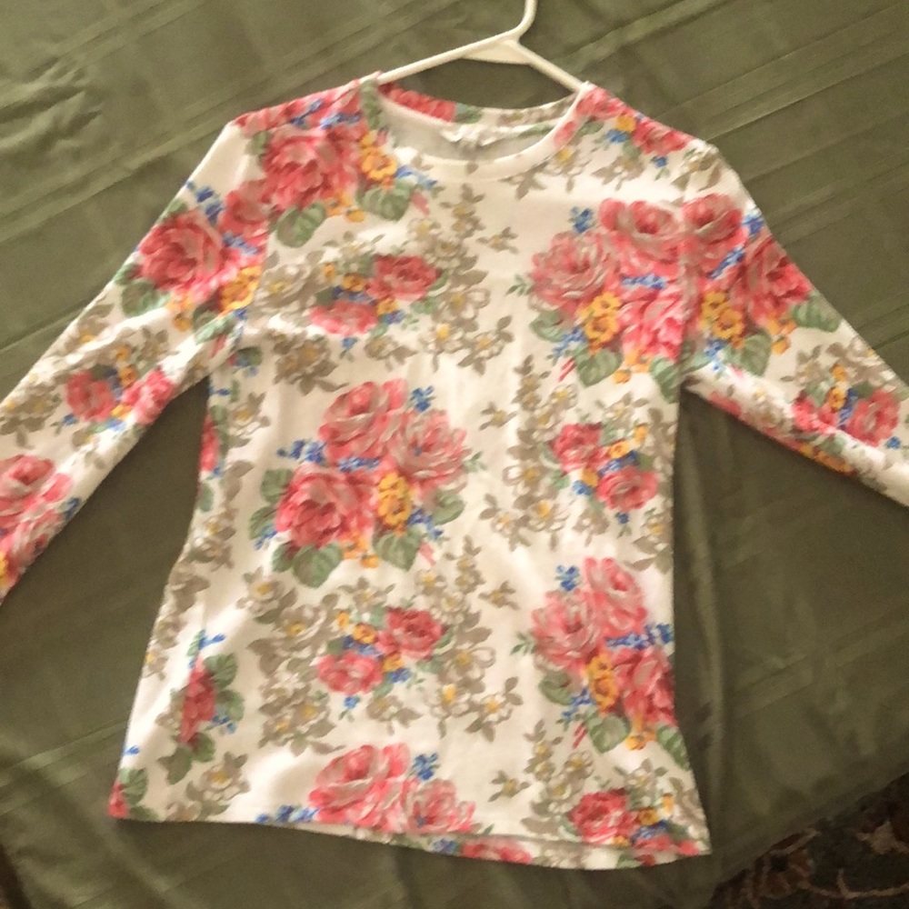 lucky brand floral top